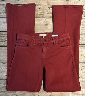 Sanctuary Women’s Size 26 Red Envy Flare Jeans